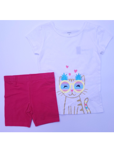 חליפת גן חתול עם משקפי שמש-בנות