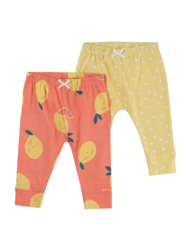 זוג מכנסיים ארוכים לימונים