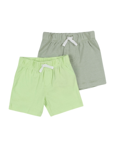 זוג מכנסיים קצרים זית