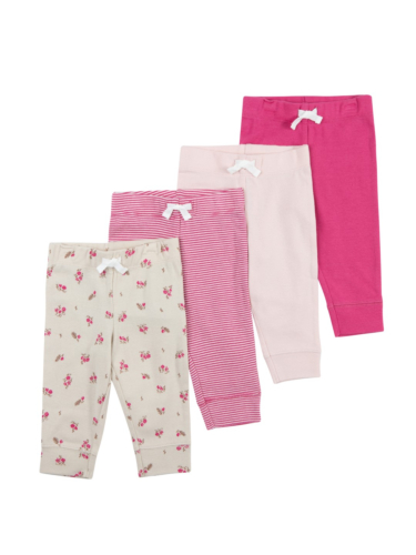 רביעיית מכנסיים פרחים