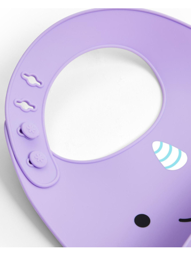 סינר אוכל מסיליקון - חד קרן מן הים