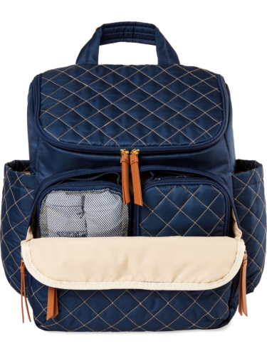 תיק החתלה לעגלה, גב מסגרת רחבה,נייבי