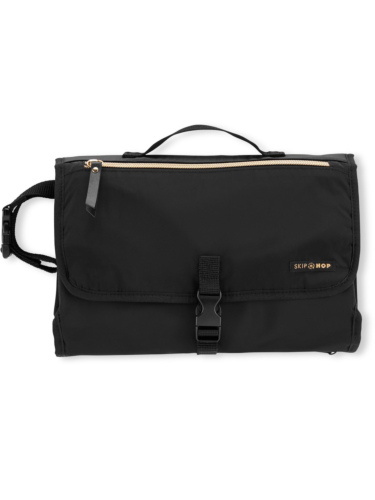 עמדת החתלה ניידת - שחורה