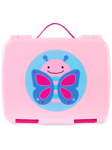 קופסת אוכל עם ידית  - פרפר