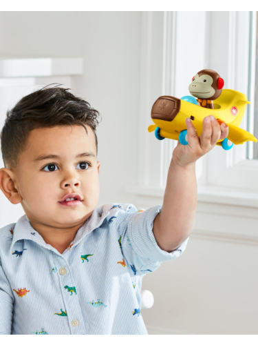 משחק קוף טס במטוס בננה