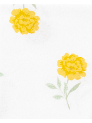 רביעיית שמיכות פלנל פרחים