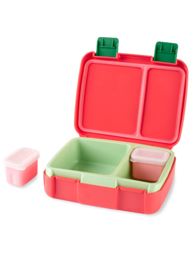 קופסת אוכל עם ידית  - תות