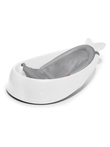 אמבטיה לתינוקות 3 שלבים - לבנה