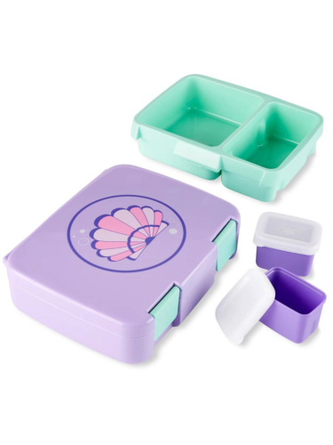 קופסת אוכל ידית - צדף