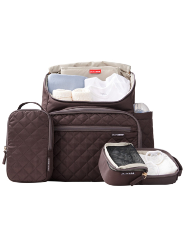 תיק עגלה, מסגרת רחבה חום