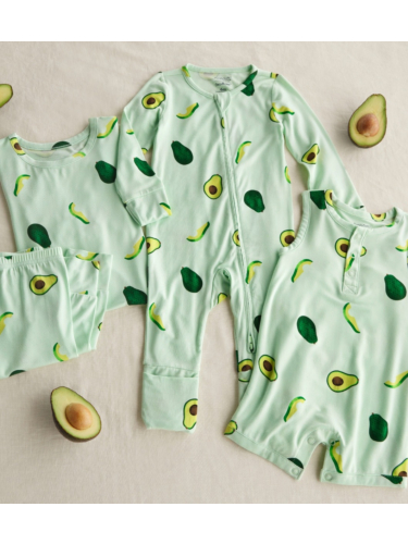 אוברול Purely Soft ויסקו אלסטן ללא רגליות אבוקדו