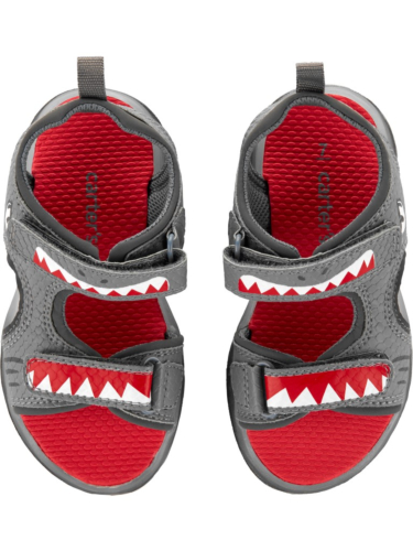 נעלי  אורות כריש אפור