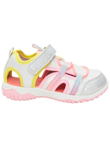 סניקרס חצי פתוח כסף