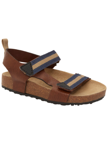 סנדל רצועות חומות