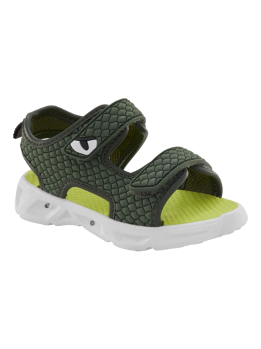 סנדלי אורות ירוק דמות