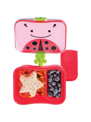 קופסת אוכל מחולקת- חיפושית