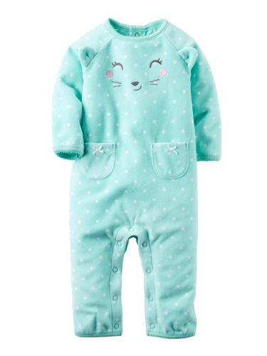 אוברול מיקרופליז חייכן טורקיז