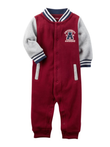 אוברול פליז קולג ללא רגלית בורדו