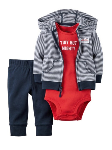 חליפת אינטרלוק 3חלקים פסים נייבי