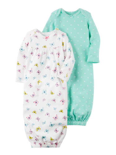 זוג שקי שינה פרפרים תכלת