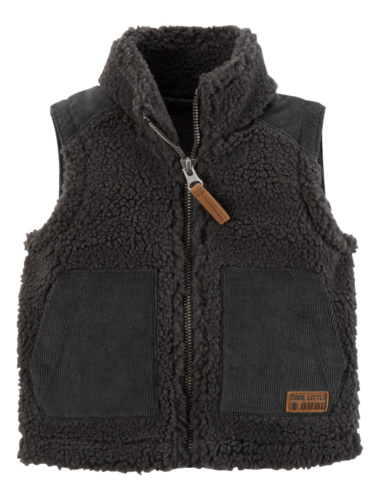 ווסט שרפה אפור כיסים