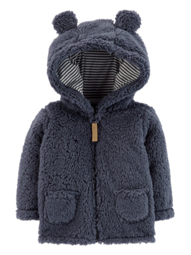 קרדיגן פרוותי כחול