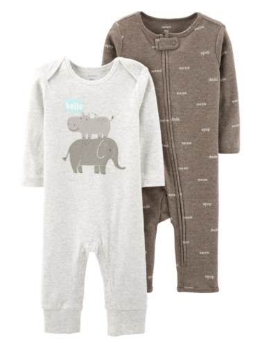 זוג אוברולים ללא רגלית פיל/היפו