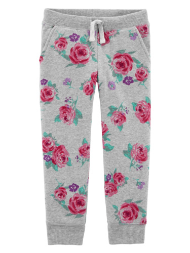 מכנס מודפס פרחים