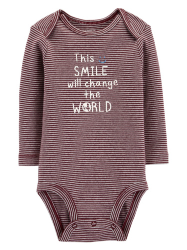 בגד גוף פסים חום