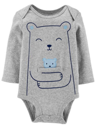 בגד גוף חיבוק דובון