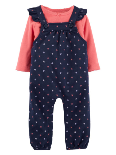 אוברול פ"ט לבבות וחולצה