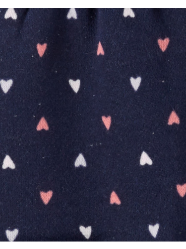 אוברול פוטר ללא רגלית לבבות