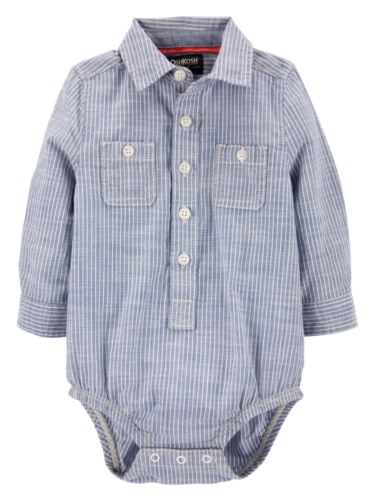 אוברול ג'ינס קצר פסים