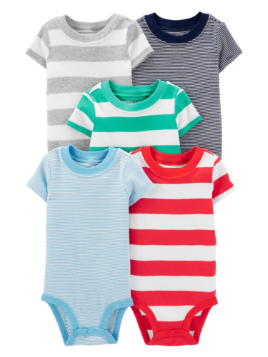 חמישיית בגדי גוף פסים