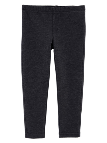 טייץ דמוי ג'ינס שחור