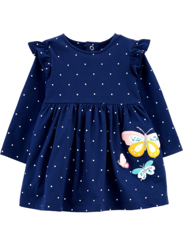 שמלת נקודות פרפרים