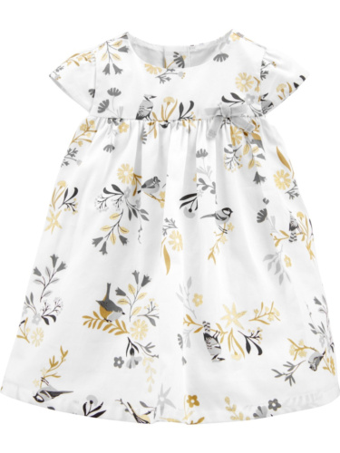 שמלת אריג ציפורים