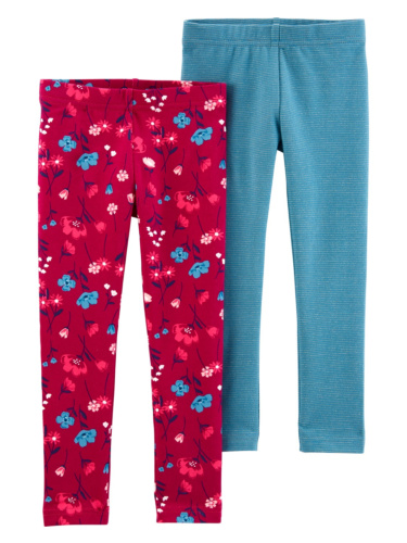 זוג טייצים פרחים/פסים