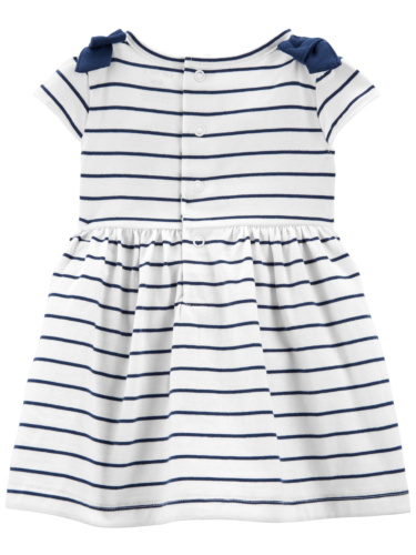 שמלת פסים פפיונים