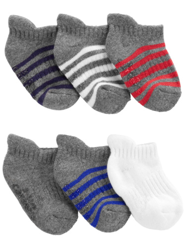 שישיית גרביים נמוכות פסים