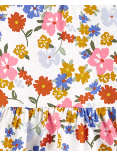 חליפת 2 חלקים פרחים