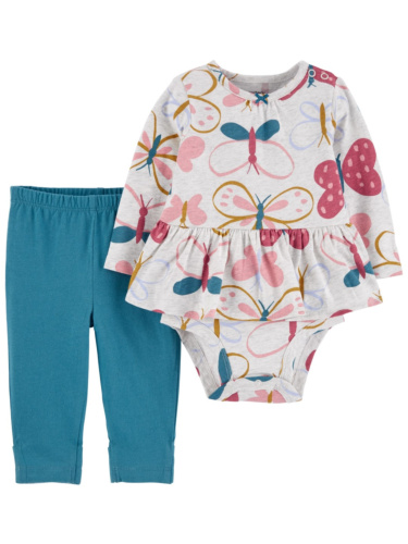 חליפת 2 חלקים פרפרים