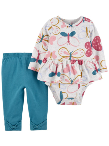 חליפת 2 חלקים פרפרים