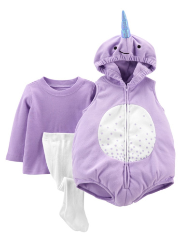 תחפושת חד קרן מן הים לתינוקת