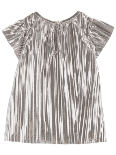 שמלת פליסה זהב