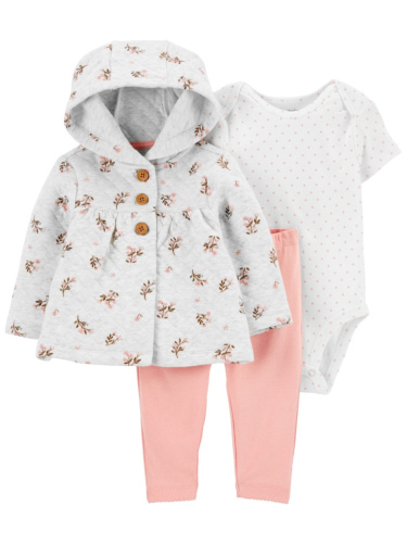 מארז קרדיגן קווילט פרחוני