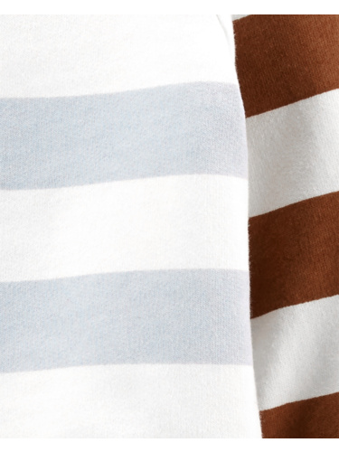 חליפת 3 חלקים שילוב  פסים