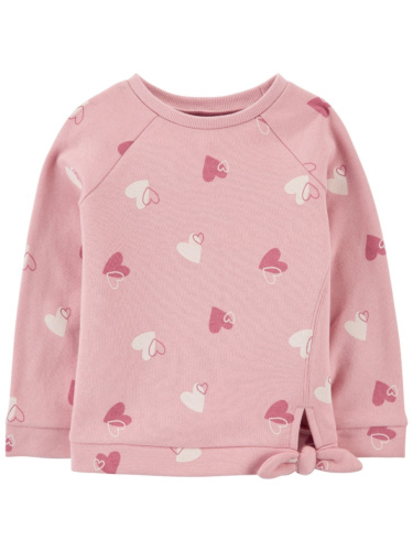 סוודר פליז לבבות