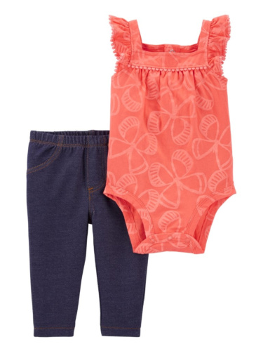 סט 2 חלקים פרחים