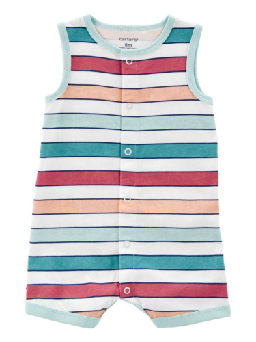 אוברול גופייה פסים